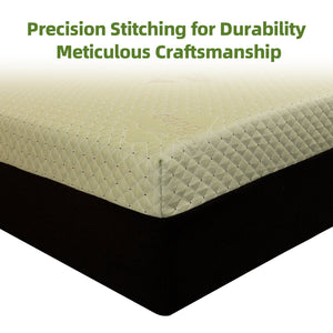 English Elm 12-inch Queen Copper Gel Foam Mattress with 7-zone Support and Cooling Air Layer W5081P394366