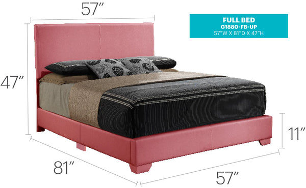 English Elm Charming Velvet Twin Bed with Hidden Storage Drawers, Casual Solid Frame, Easy Assembly Comfort Pink 4 L x 33 W x 60 H B078108086