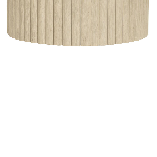 English Elm Coffee Table Set Of 2 - Modern Round Accent Tables For Stylish Living Room & Small Apartments W688P248113