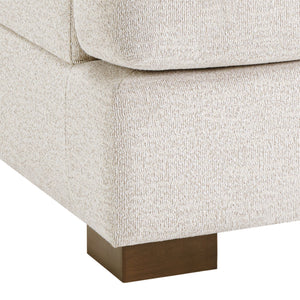English Elm Oversized Accent Chair Plush Cushioned Seat with Lumbar Pillow for Living Room B035P496593