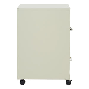 OSP Home Furnishings Metal File Cabinet Tan