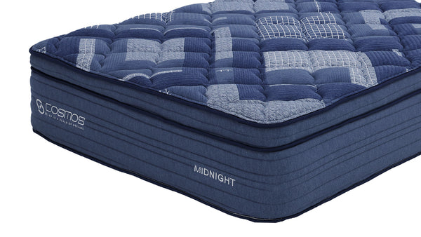 English Elm Midnight- King Hybrid Mattress Graphite Memory Foam Gel Comfort Pocketed Coil Support B342P315682