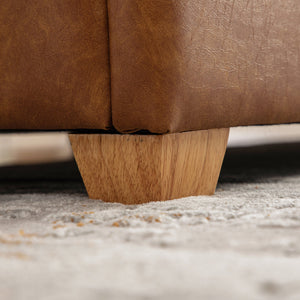 English Elm 60.2'' Chenille Tufted Flip Top Storage Bench with Rubberwood Legs for Bedroom W3118P462296