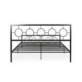 Christopher Knight Home® - Noble House - Francoise Modern Iron King Bed Frame