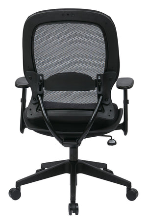 OSP Home Furnishings Airgrid® Ergonomic Mesh Office Task Chair with Lumbar Support and Synchro Tilt Control 5540