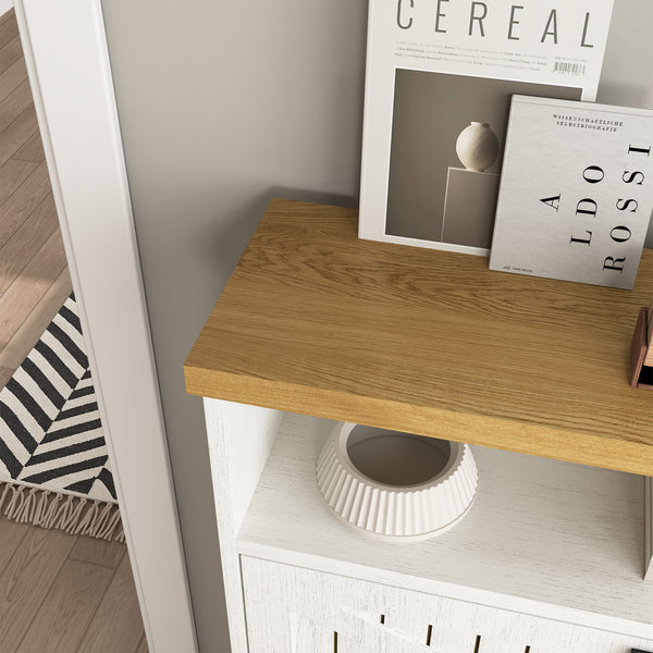 English Elm Multi-Functional Four-Layer Mdf Shoe Cabinet - Modern Minimalist Storage For Entryway Organization W3226P279088