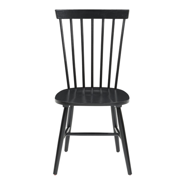 OSP Home Furnishings Eagle Ridge Dining Chair Black