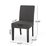 Christopher Knight Home® - Noble House - Kuna Contemporary Upholstered Dining Chair - Set of 2