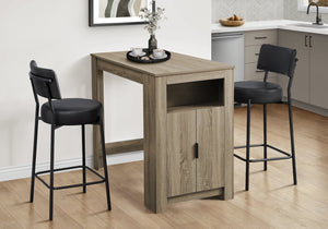 English Elm Barstool, Contemporary Set Of 2 Counter Height Chairs With Black Leather Look & Metal Legs, Stylish Comfort B2710P287019