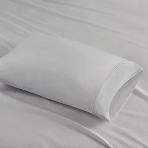 JLA Home Croscill - 500TC Egyptian Cotton Sateen Sheet Set — 100% Certified, 500TC Luxury, Baratta Hem, Soft & Durable CCS20-038
