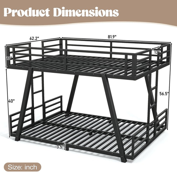 English Elm Double Twin House Bed Pine Wood Frame Kids Playhouse Bunk with Storage Drawers W5305S00055