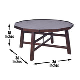 Steve Silver Paisley Cocktail Table Brown IS100CB