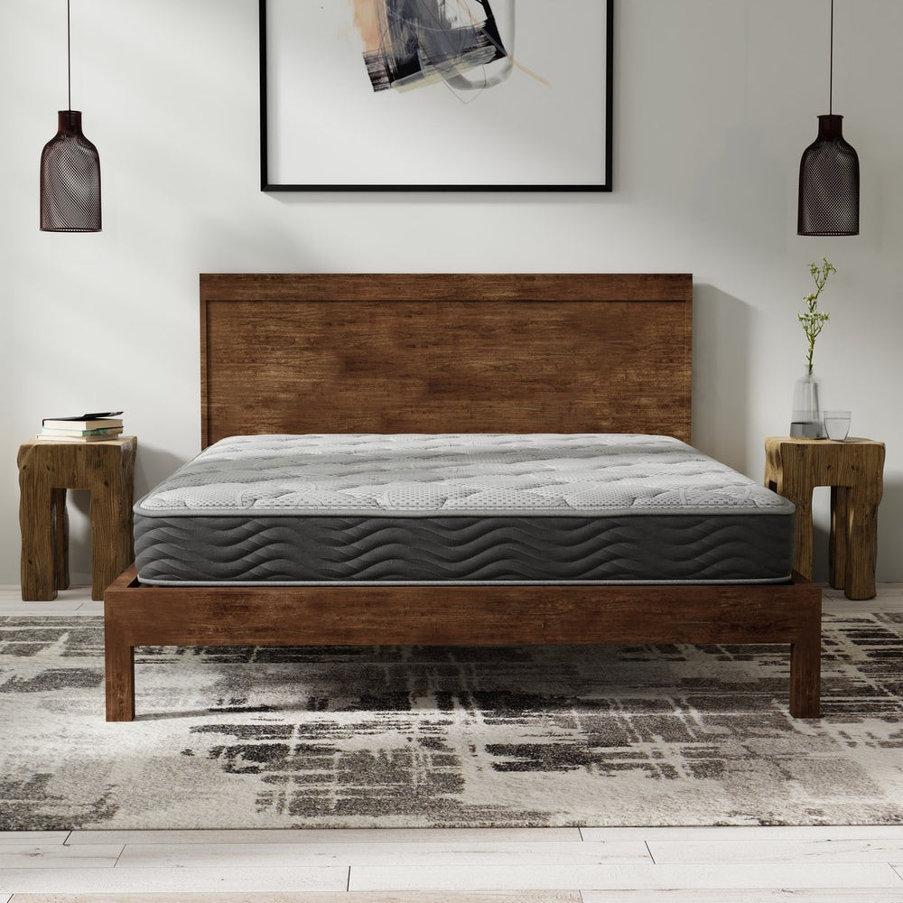 English Elm Hybrid Full Mattress Firm Pocketed Coil Gel Foam Cool Sleep Zoned Support B047P321027