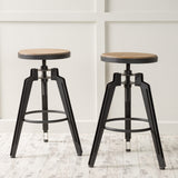 Christopher Knight Home® Isla Antique Firwood Swivel Barstool - Stylish & Functional Seating