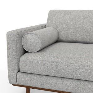 English Elm Morrison 72" Sofa - Eco-Friendly Mist Grey Loveseat With Plush Cushions For Cozy Living Spaces B136P159963