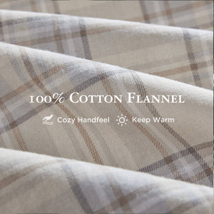 JLA Home Woolrich - 100% Cotton Flannel Sheet Set — Brushed Both Sides for Luxurious Softness, Breathable Warmth, Colorfast Print Andrews WR20-4093