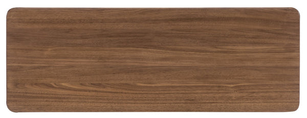 Hooker Furniture Eleana Walnut Three Drawer Chest With Beige Grass-Cloth Fronts, Sunlit Bronze Hardware, Transitional Style 7252-85004-85