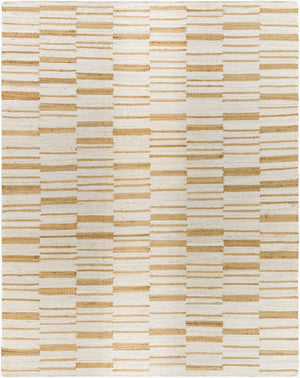 Livabliss Diane Natural Jute Flatweave Area Rug Handwoven in India for Entryways and Baths Cream, Tan 8' x 10' DAI2307-810