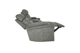 Parker House Parker Living Diesel Manual - Cobra Grey Reclining Loveseat Cobra Grey 100% Polyester (S) MDIE#822-CGR