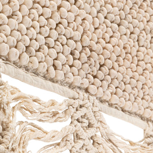 Surya Dali 28" X 19" Elegant Wall Hanging - Global-inspired Design For Eclectic Home Decor Charm Beige Cotton,Wood Dal1000-2819