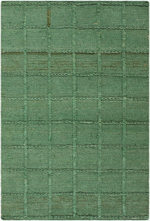 Surya Damon Handmade 2' X 3' Jute Rug - Elegant, Durable, And Perfect For Enhancing Your Living Space! Sage Green Jute Dam2301-576