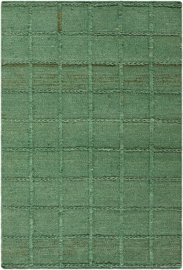 Surya Damon Handmade 2' X 3' Jute Rug - Elegant, Durable, And Perfect For Enhancing Your Living Space! Sage Green Jute Dam2301-576