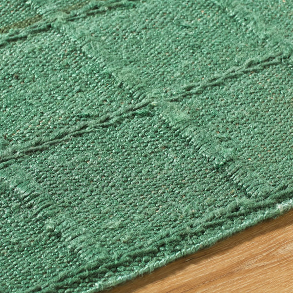 Surya Damon Handmade 2' X 3' Jute Rug - Elegant, Durable, And Perfect For Enhancing Your Living Space! Sage Green Jute Dam2301-576