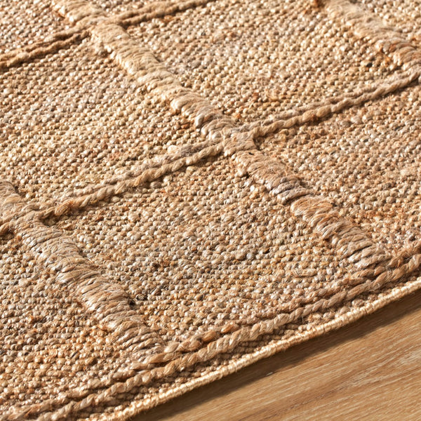 Surya Damon Handmade 2' X 3' Jute Rug - Elegant, Durable, And Perfect For Enhancing Your Living Space! Beige Jute Dam2302-810