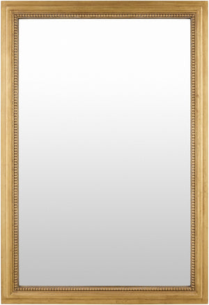 Surya Damian Arched Wall Mirror with Traditional Frame for Entryway Bedroom or Living Room DAMI001-3826