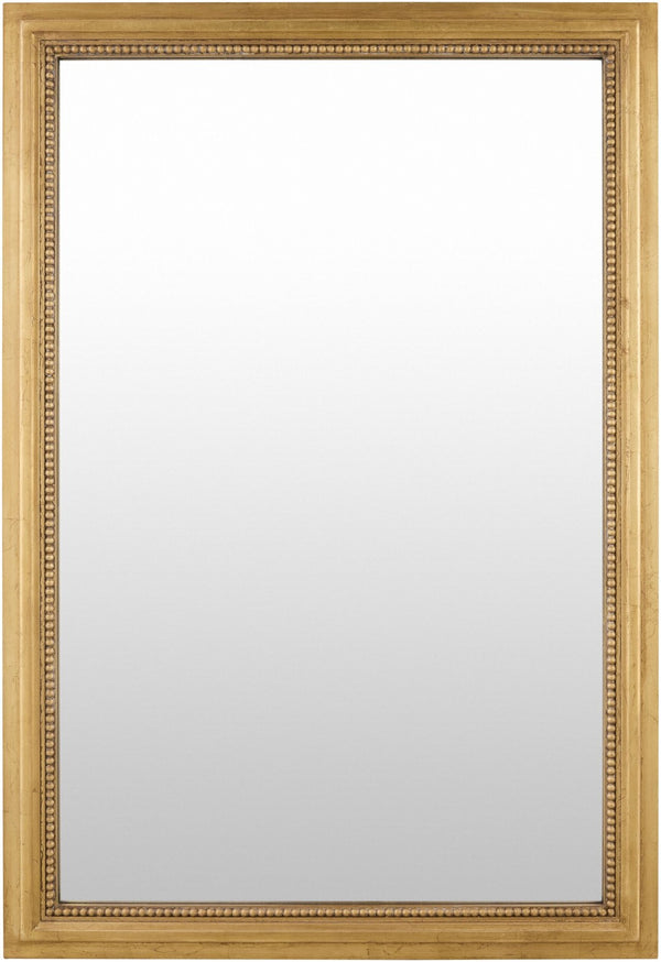 Surya Damian Arched Wall Mirror with Traditional Frame for Entryway Bedroom or Living Room DAMI001-3826