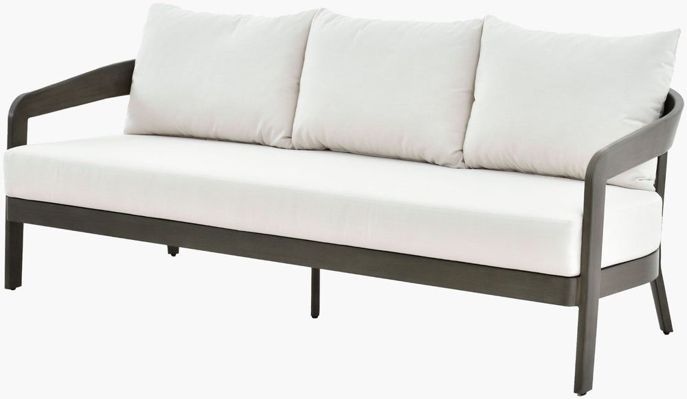 Surya Daniella Hand-painted Acrylic Sofa with Aluminum Base for Indoor Outdoor Living Spaces DANE007-288033