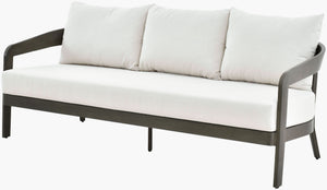 Surya Daniella Hand-painted Acrylic Sofa with Aluminum Base for Indoor Outdoor Living Spaces DANE007-288033
