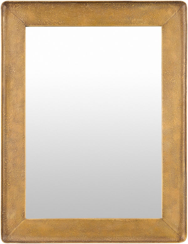 Surya Danica Vertical Wall Mirror Mid Century Modern Sleek Silhouette for Entryway or Bedroom DANI001-3829