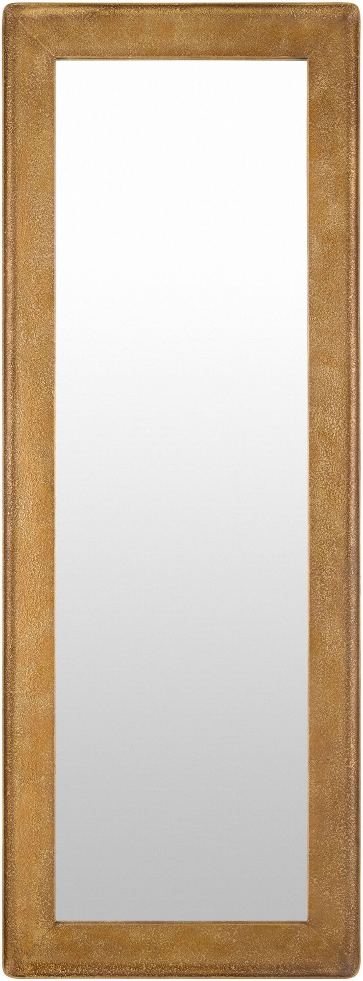 Surya Danica Tall Wall Mounted Full Length Mirror Mid Century Modern Slim Bedroom Statement DANI004-7026