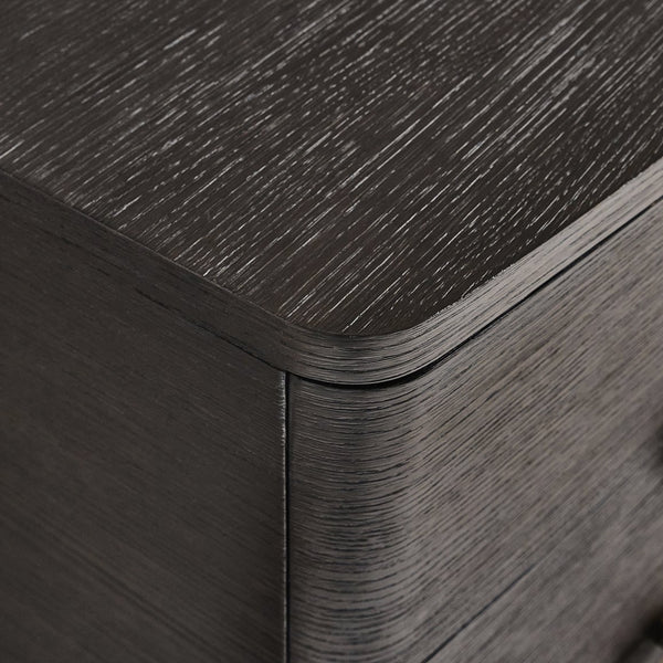 Bernhardt Bernhardt Geneve Wire Brushed Oak Six Drawer Dresser with Cast Aluminum Pulls 392052