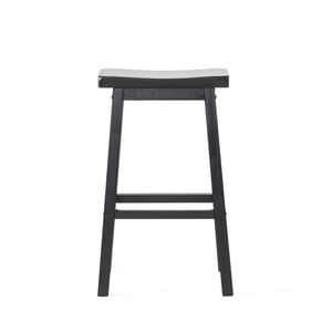 English Elm Pomeroy Saddle Seat Barstool Contoured Counter Height Perch for Kitchen or Home Bar 56484.00