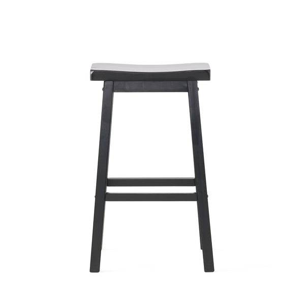English Elm Pomeroy Saddle Seat Barstool Contoured Counter Height Perch for Kitchen or Home Bar 56484.00