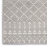 Nourison Whimsicle WHS02 Machine Made Power-loomed No Border Indoor Only Bohemian Farmhouse Rug Grey, Grey 100% Polypropylene 99446830913