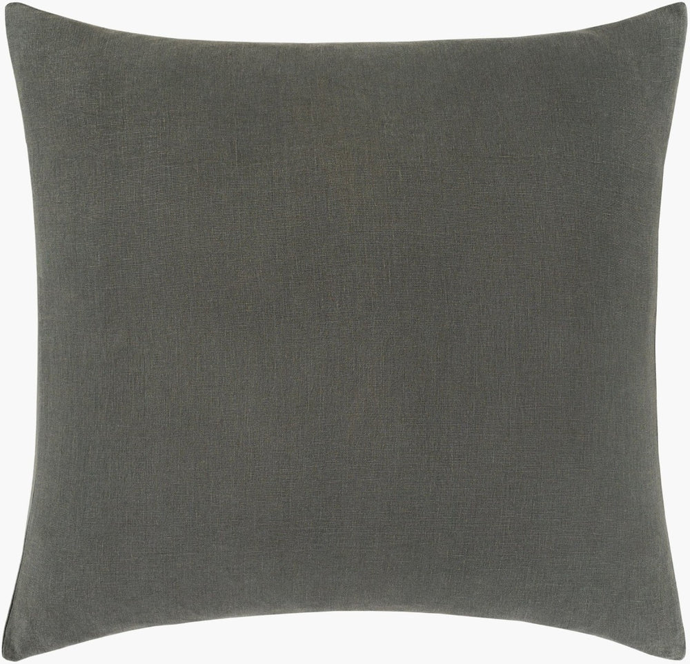 Livabliss Dawson Linen Woven Pillow Sham Farmhouse Transitional Bedding Accent India Craft DAW2001-ES