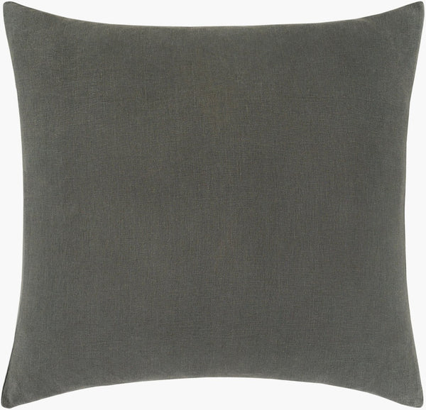 Livabliss Dawson Linen Duvet Artisan Woven Breathable Bedding for Classic Bedroom Style Olive 108"W x 92"L, 36"W x 20"L DAW2001-KSET