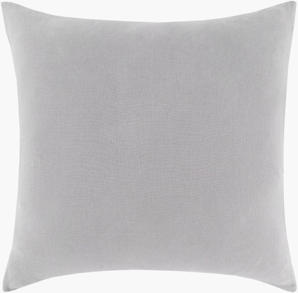 Livabliss Dawson Linen Duvet Cover Handcrafted Breathable Weave for Classic Bedroom Comfort Light Gray 108"W x 92"L, 36"W x 20"L DAW2002-KSET