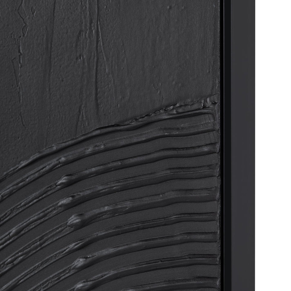 Crestview Collection Black Ways Wall Decor By Crestview - Elegant China Art Piece For Stunning Home Interiors   Cvtop3319