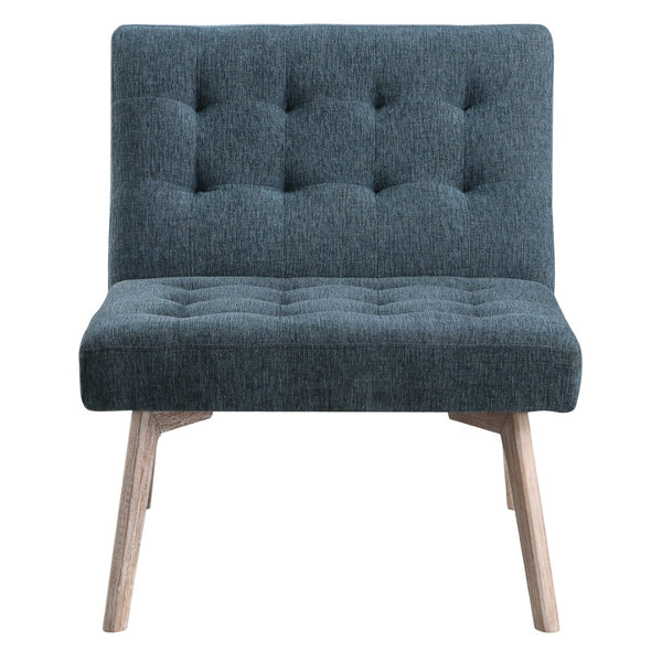 OSP Home Furnishings Sadie Chair in Sky Fabric Sky Blue