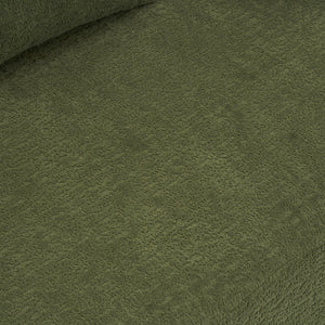 English Elm LY-025S Curved Loveseat Sofa Compact 65" chenille upholstery, 30D foam with spring core, 300lb capacity, 3 pillows, apartment-friendly Antique Green,Green W2231P292604
