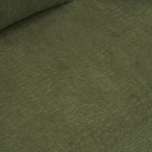 English Elm LY-025S Curved Loveseat Sofa Compact 65" chenille upholstery, 30D foam with spring core, 300lb capacity, 3 pillows, apartment-friendly Antique Green,Green W2231P292604