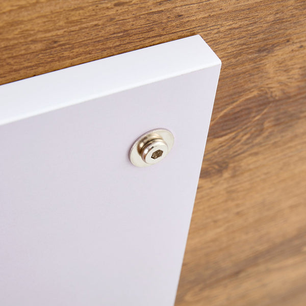 English Elm Modern modern simple luxury rectangular coffee table with sturdy base, easy-clean MDF, versatile use Wood W1151S01230