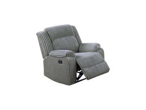 English Elm Contemporary Corduroy Reclining Sofa Set with Plush Pillow Arms for Living Room B011S02399