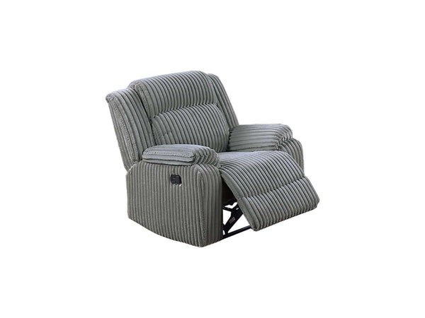 English Elm Contemporary Corduroy Reclining Sofa Set with Plush Pillow Arms for Living Room B011S02399