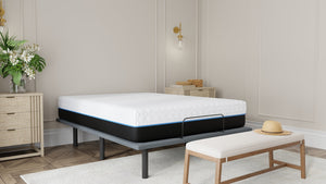 English Elm Copper Lux King Mattress Cooling Gel Foam Layers with Phase Change Fabric Cover B337P292880