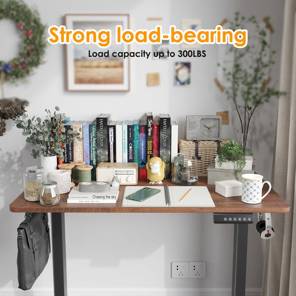 English Elm Stary Electric Height-Adjustable Standing Desk For Home Office - Ergonomic, Durable & Stylish Design T3623P339389-GIGA